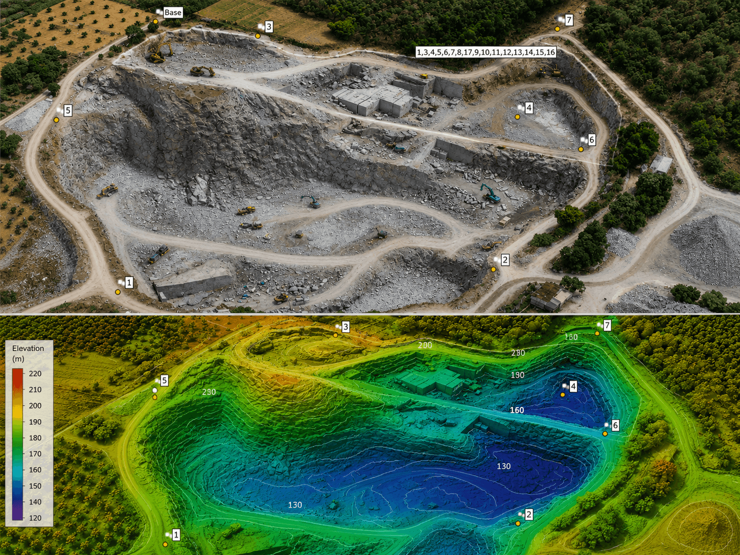 Mining Volume & Terrain Analysis